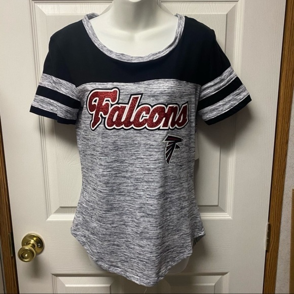 NEW Ladies size small black Falcons‎ top - Picture 1 of 5